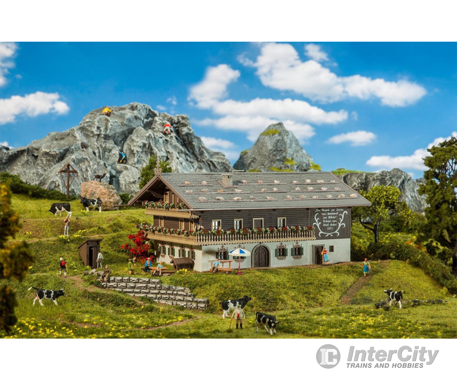 Faller 130553 Ho Large Alpine Farm Structures