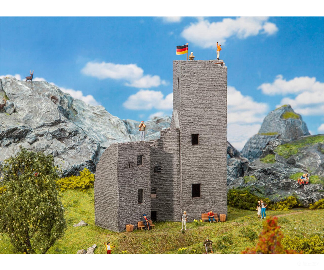 Faller 130585 Ho Castle-Ruin Structures