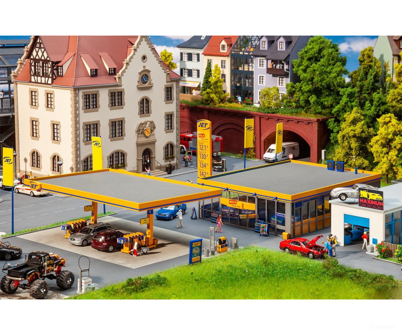 Faller 130589 Ho Petrol Station Structures