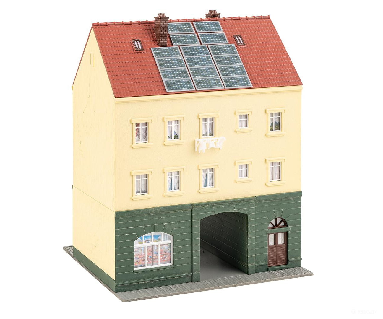 Faller 130628 Ho Town House With Model-Making Shop Structures