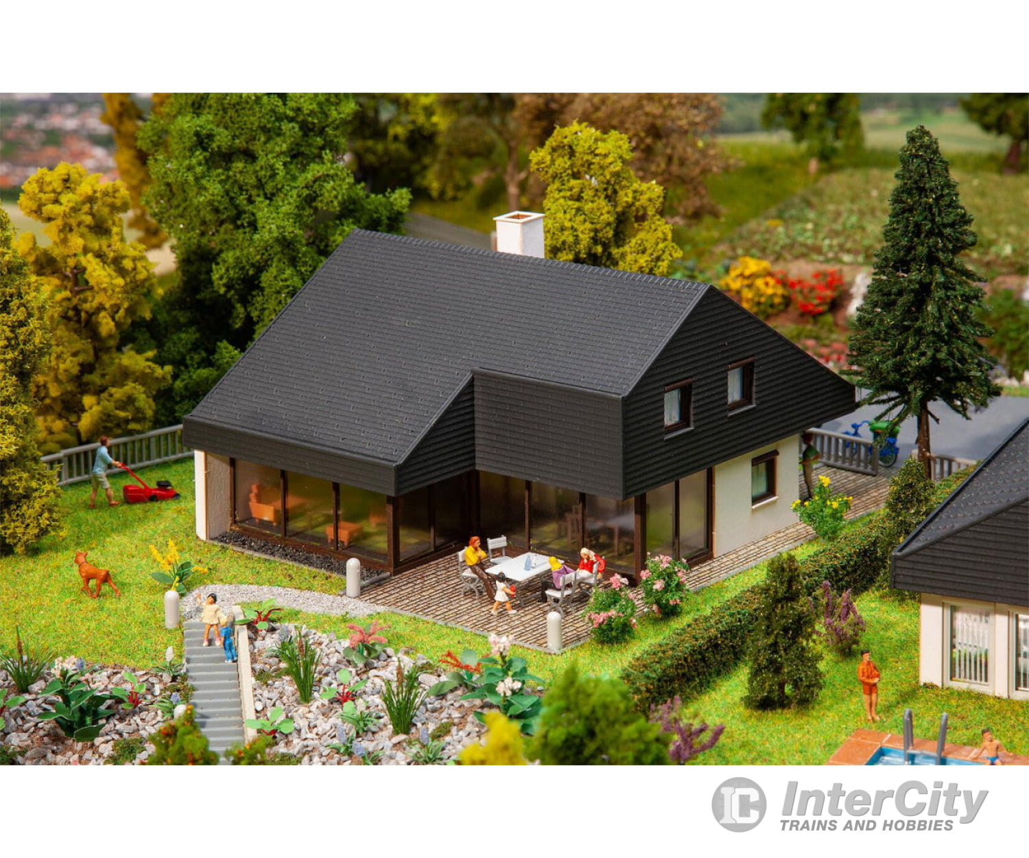 Faller 130643 Ho Architect’s House With Sheets Roof Structures