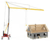 Faller 130658 Ho House Under Construction With Crane Structures