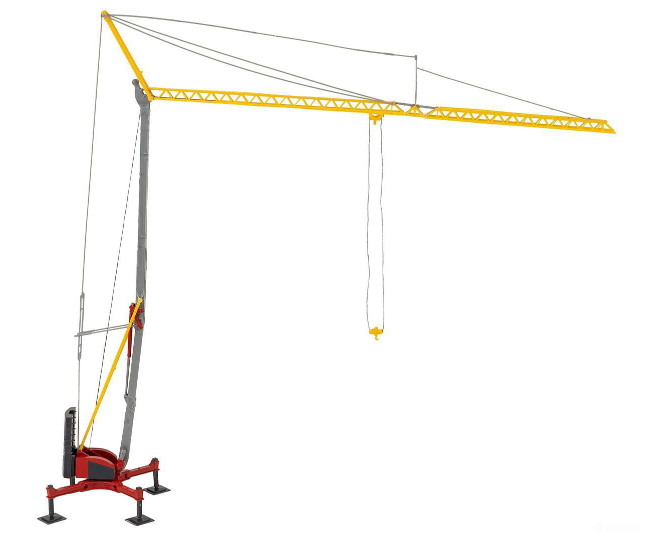 Faller 130658 Ho House Under Construction With Crane Structures