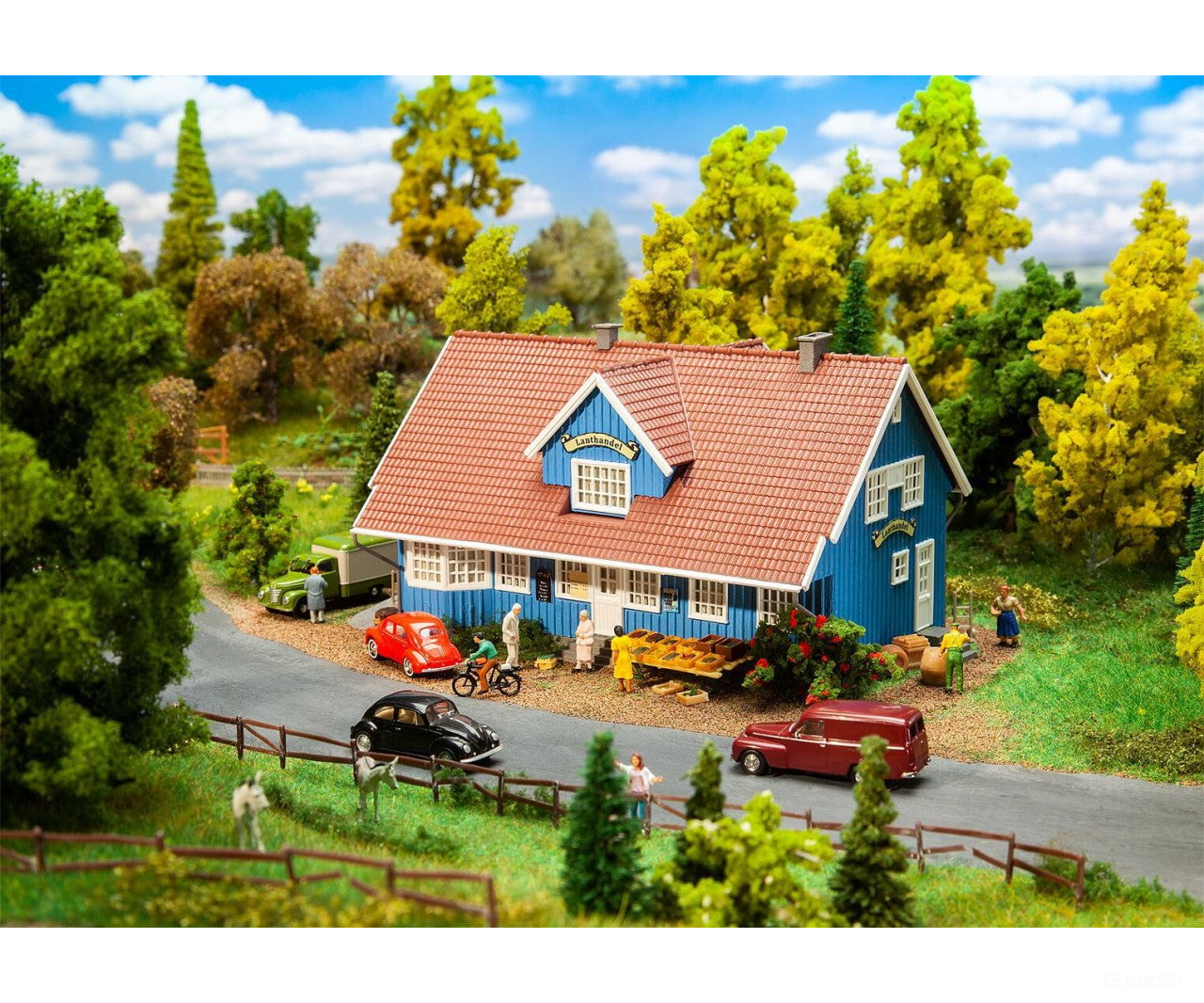 Faller 130660 Ho Swedish Village Shop Structures