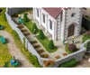 Faller 130679 HO Village church with churchyard - Structures