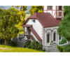 Faller 130679 HO Village church with churchyard - Structures