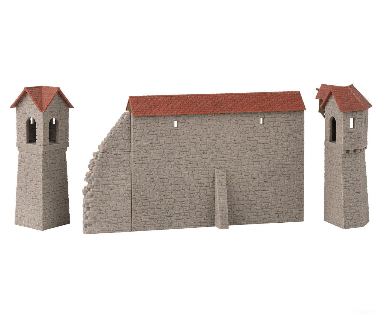 Faller 130693 Ho Fortified Towers Old-Town Wall Set Structures