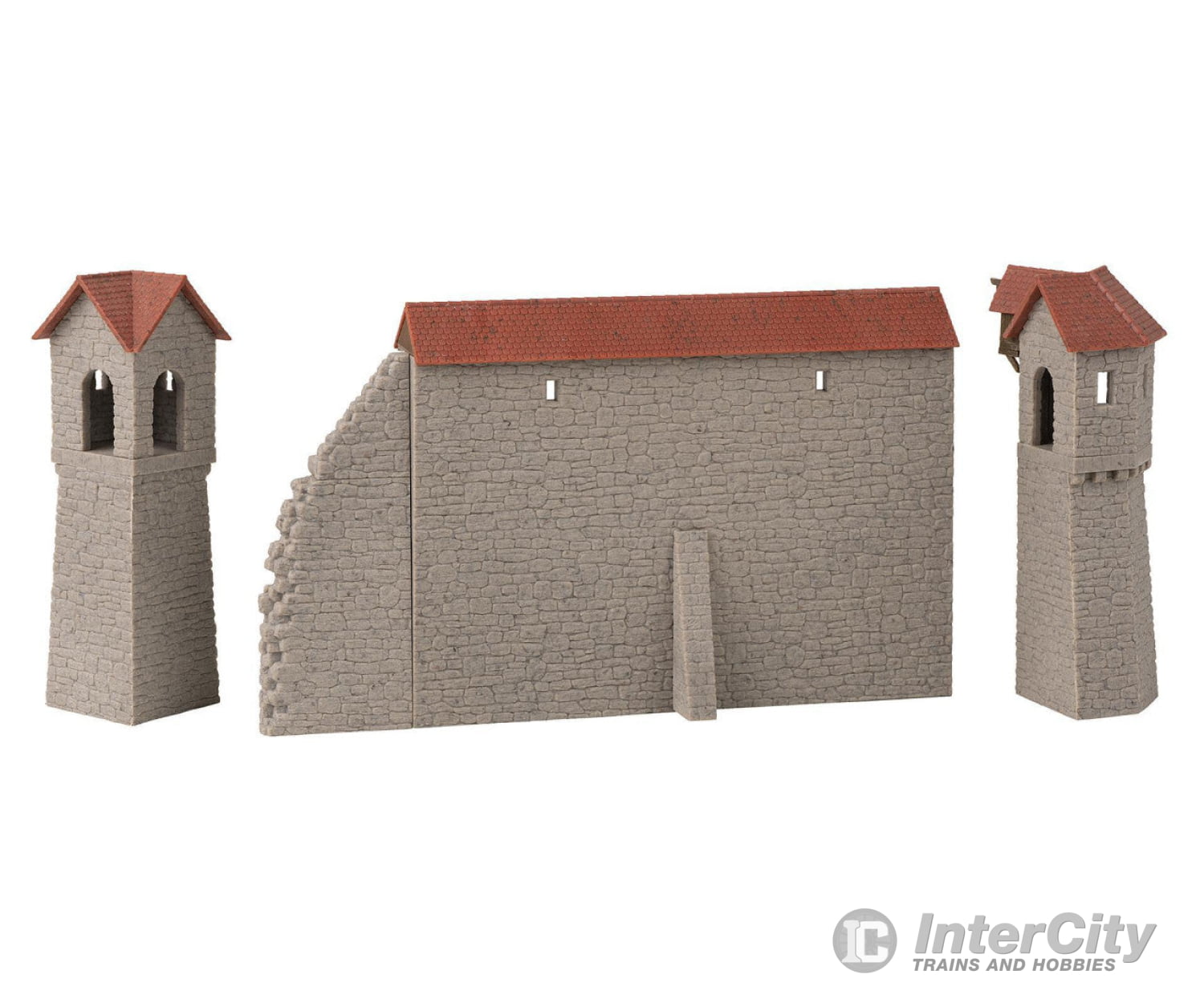 Faller 130693 Ho Fortified Towers Old-Town Wall Set Structures