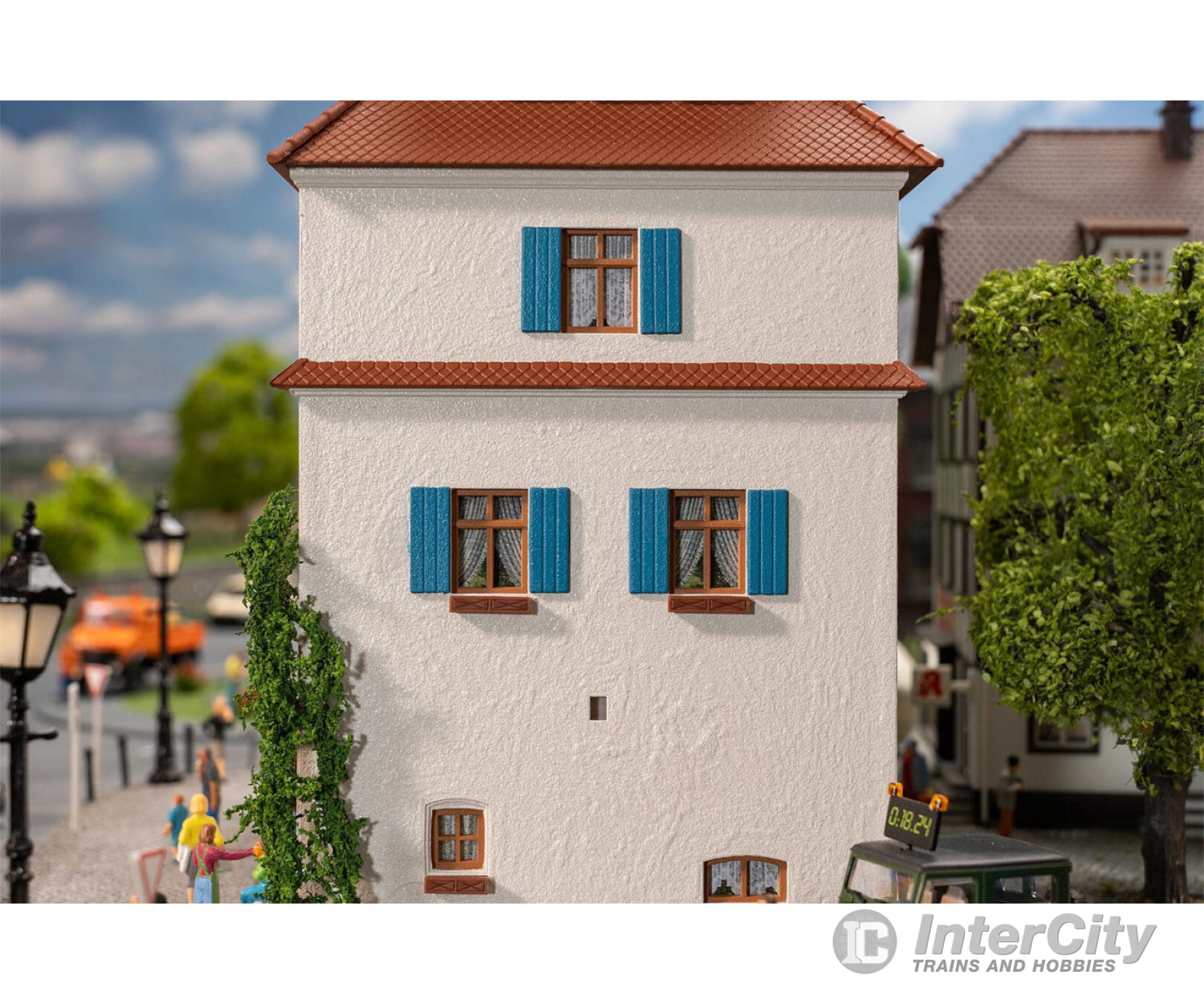 Faller 130694 Ho Town House With Jester Museum Structures