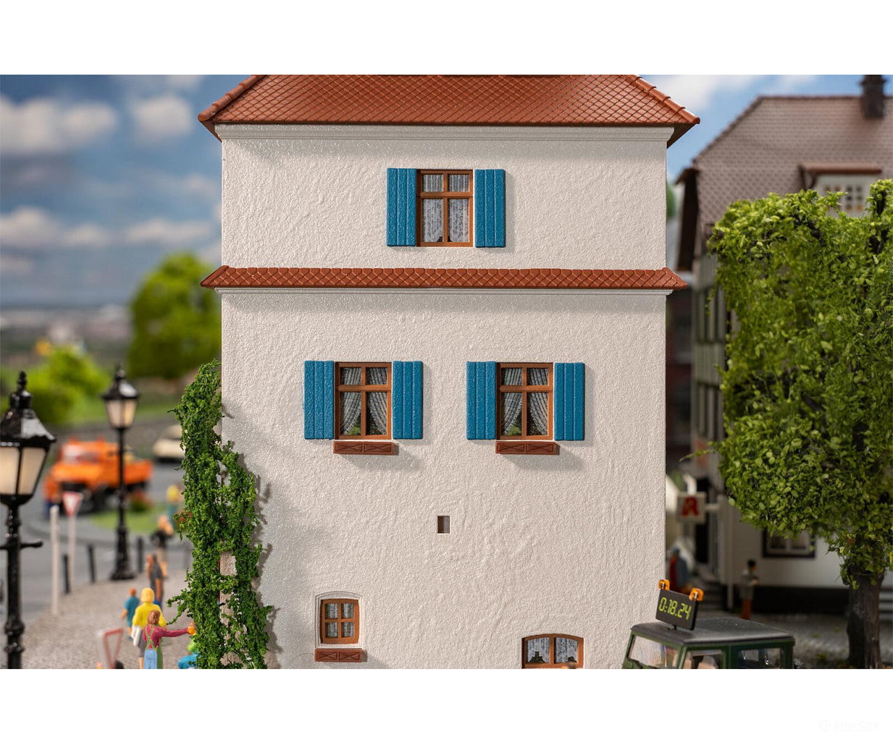 Faller 130694 Ho Town House With Jester Museum Structures
