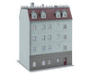Faller 130751 HO Pritzwalk Residential building - Structures