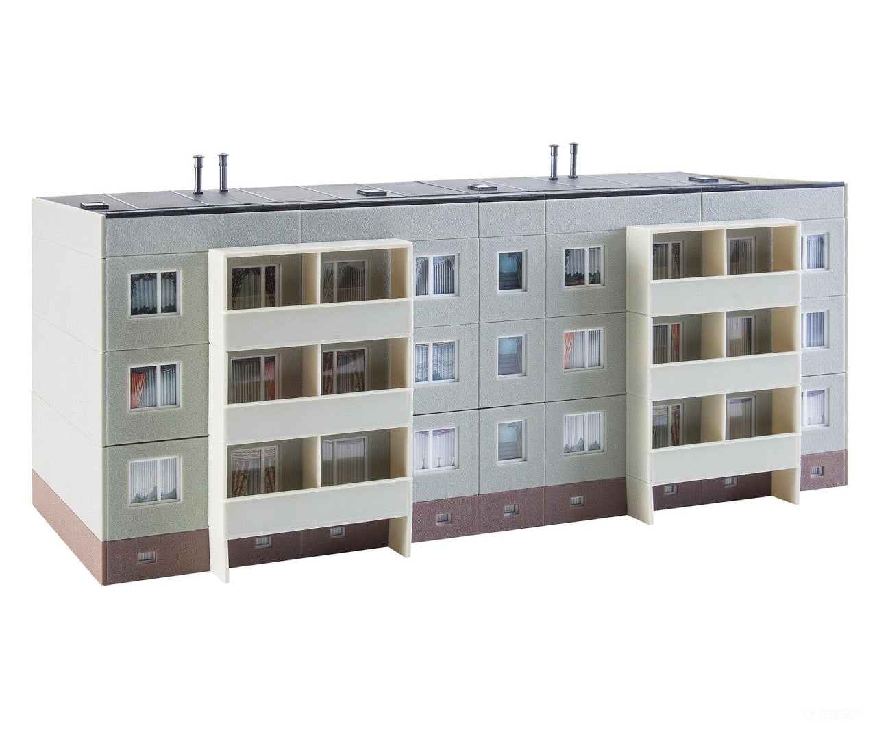Faller 130801 Ho Prefabricated High-Rise P2 Basic Kit Structures