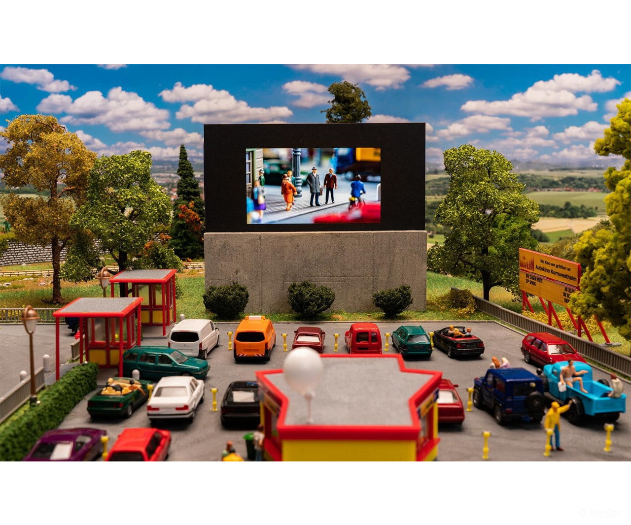 Faller 130880 Ho Drive-In Movie Theatre Structures