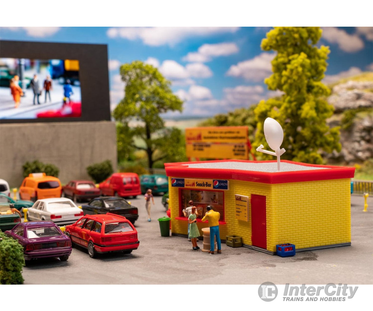 Faller 130880 Ho Drive-In Movie Theatre Structures