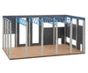 Faller 130892 Ho System Building Industry Hall Under Construction Structures