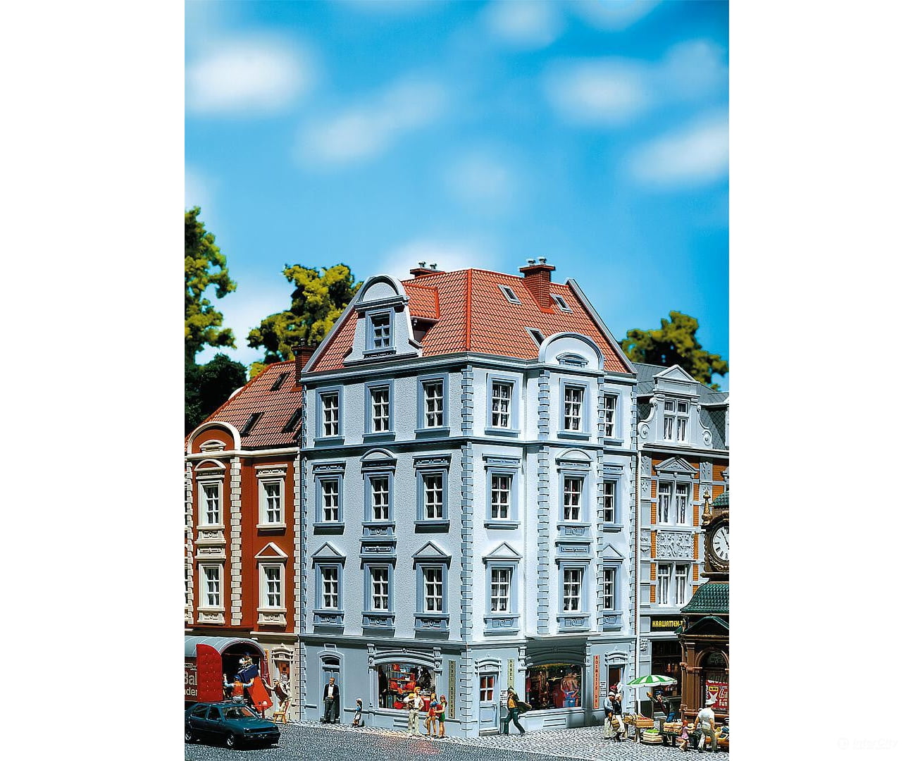 Faller 130906 Ho Goethestraße 63 Town Corner House Structures