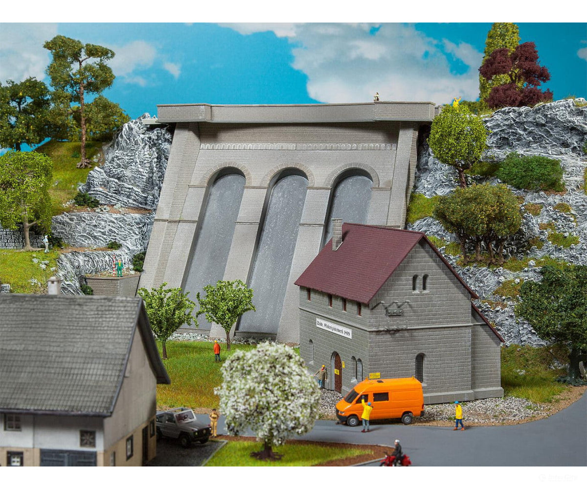 Faller 130943 HO Power station with dam - Structures