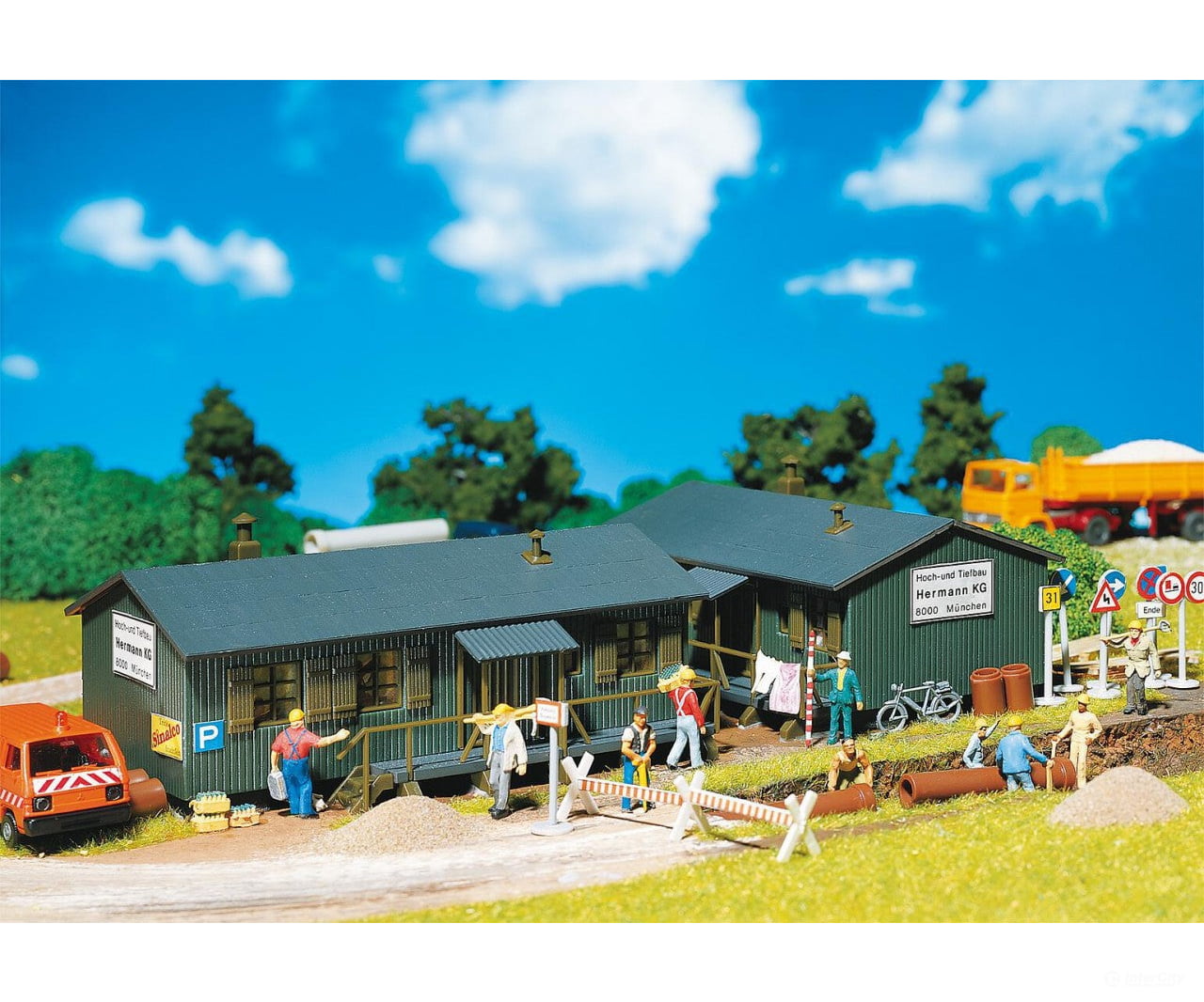 Faller 130947 Ho Wooden Hut Structures