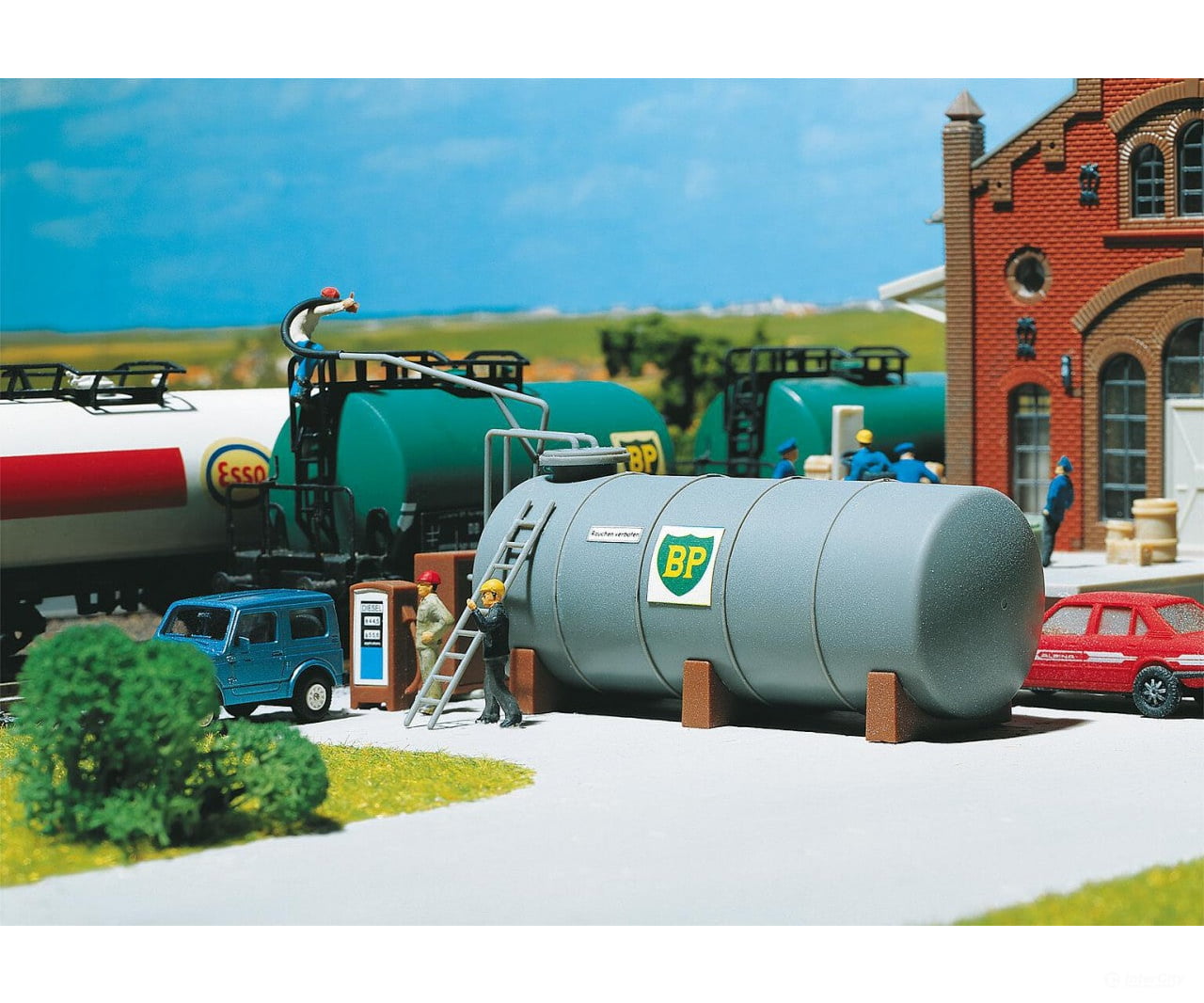 Faller 130948 Ho Oil Tank Structures