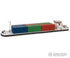 Faller 131013 Ho River Freighter With Containers Structures