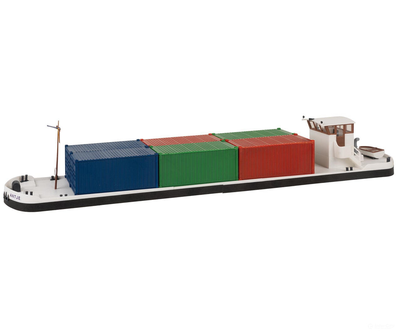 Faller 131013 Ho River Freighter With Containers Structures