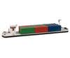 Faller 131013 Ho River Freighter With Containers Structures