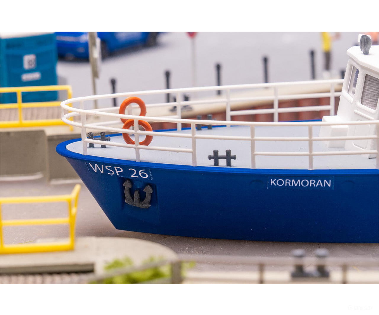 Faller 131019 HO Police boat - Scenic Details