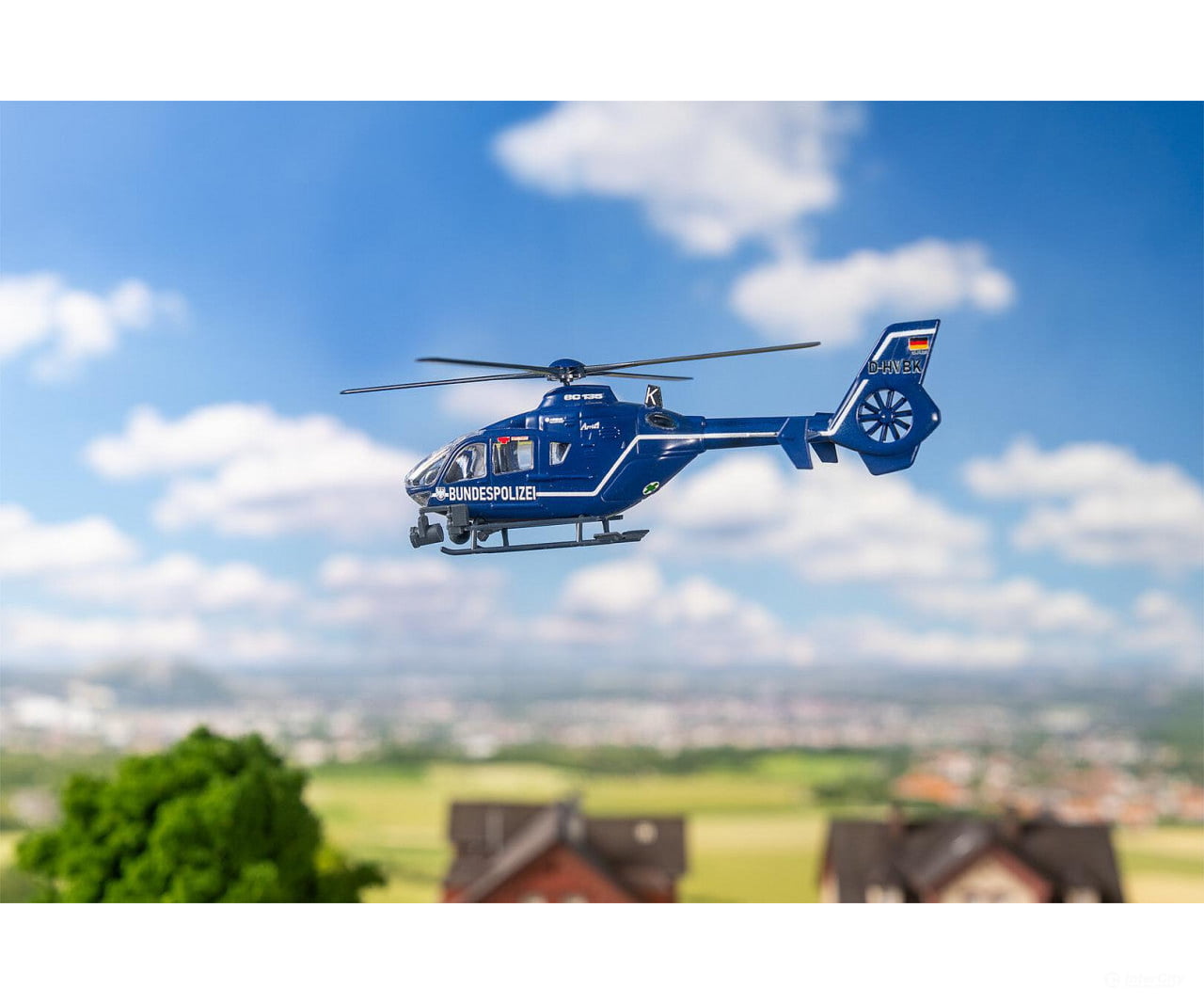 Faller 131023 HO Federal police Helicopter - Cars & Trucks