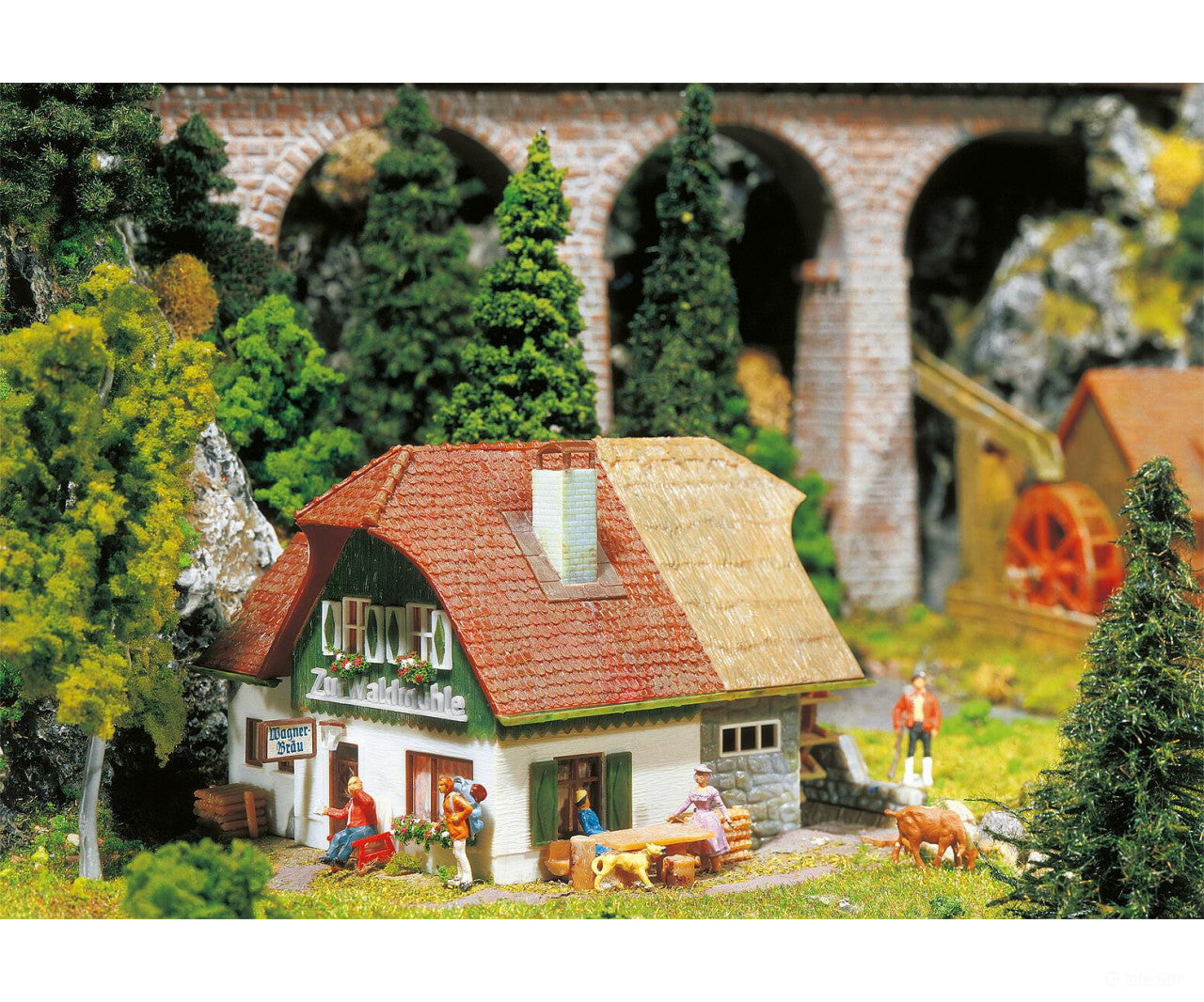 Faller 131210 HO Black Forest Mill Structures
