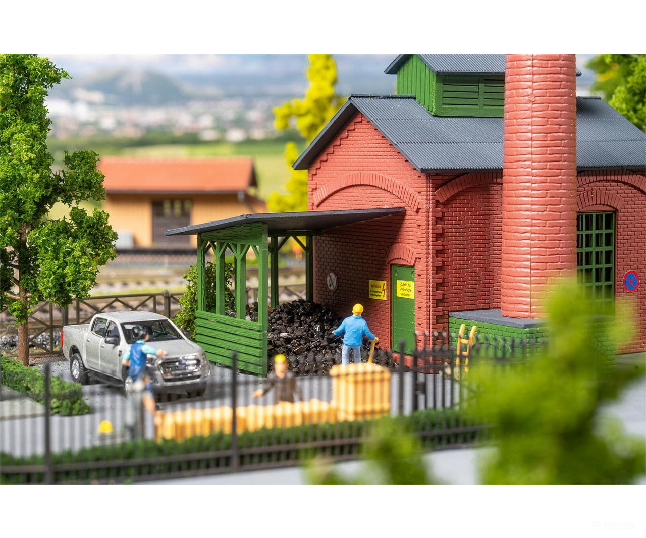 Faller 131337 HO Boiler house - Structures