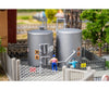 Faller 131338 HO 2 Storage tanks - Structures