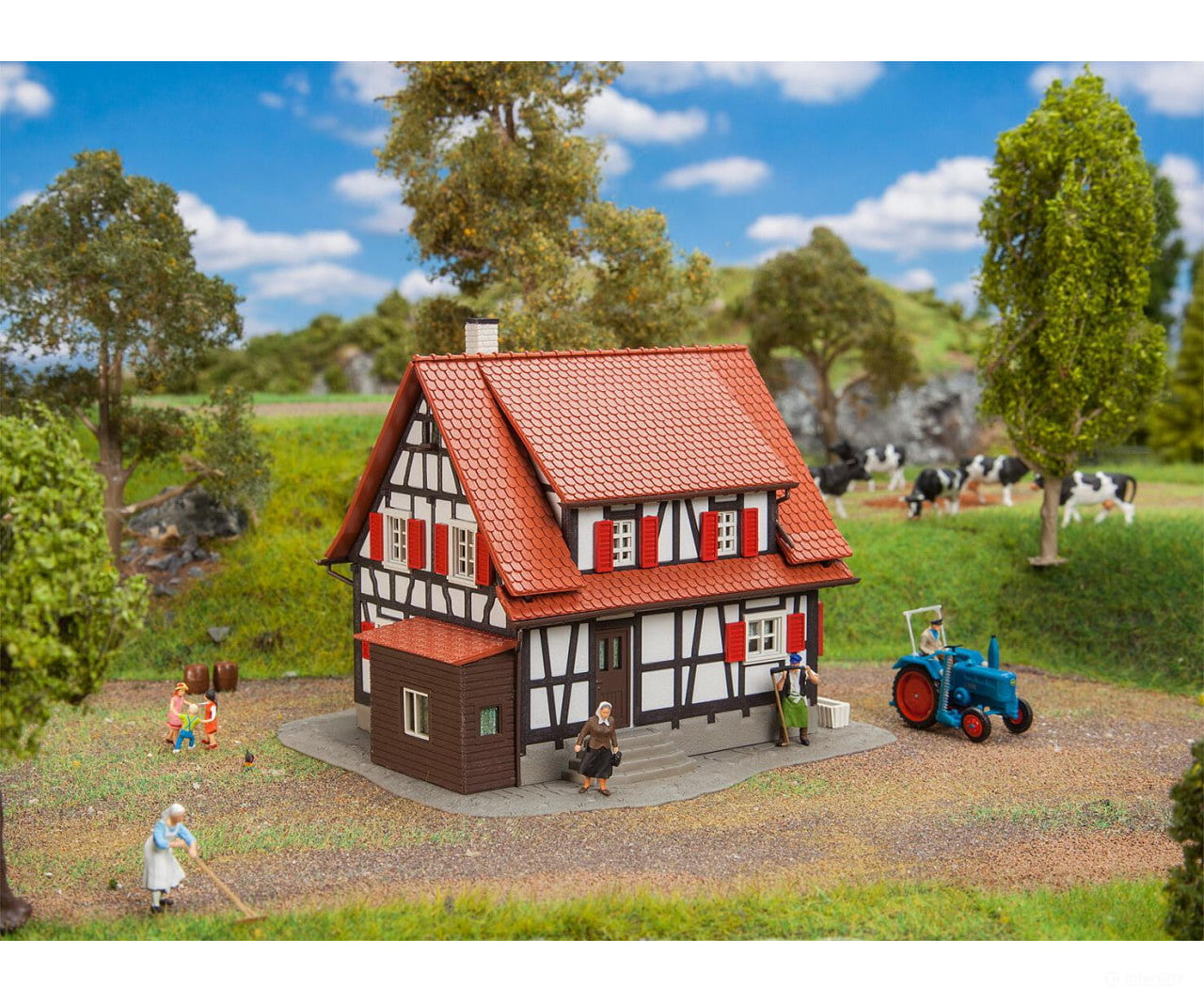 Faller 131374 Ho Half-Timbered House Structures