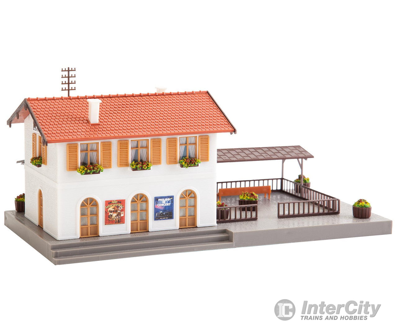 Faller 131380 Ho Ebelsbach Station Structures