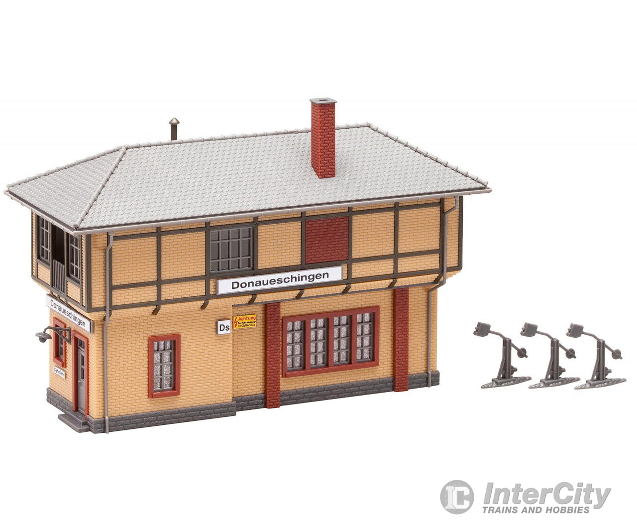 Faller 131395 HO Donaueschingen Signal box Structures