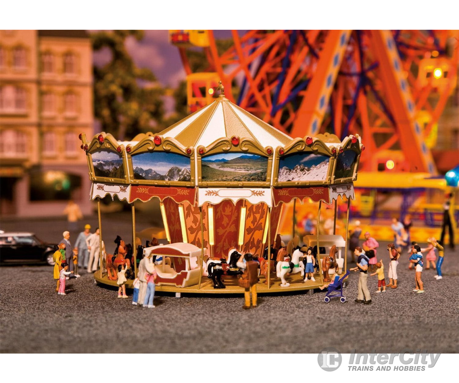 Faller 140316 Ho Children’s Merry-Go-Round Structures