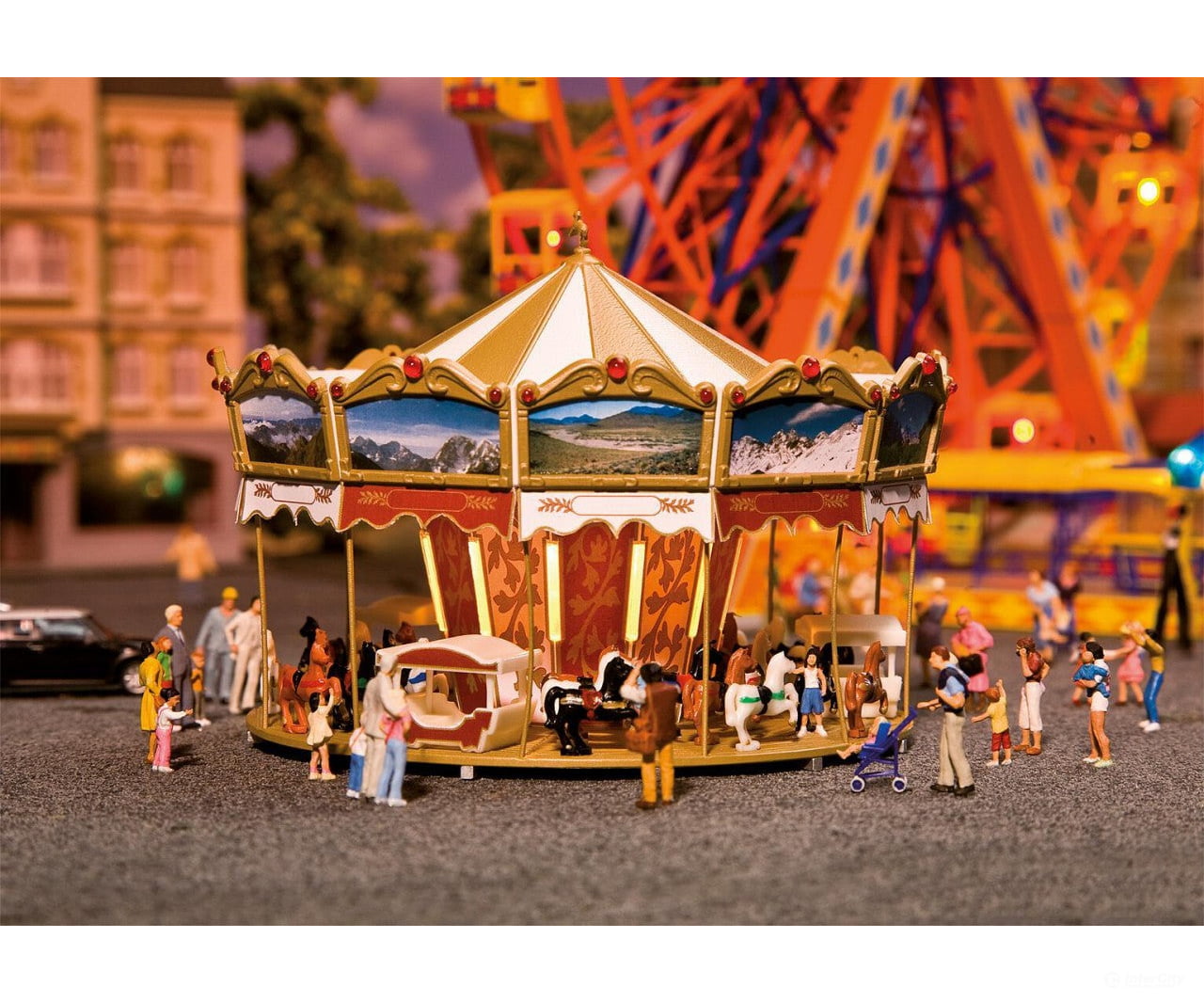 Faller 140316 Ho Children’s Merry-Go-Round Structures