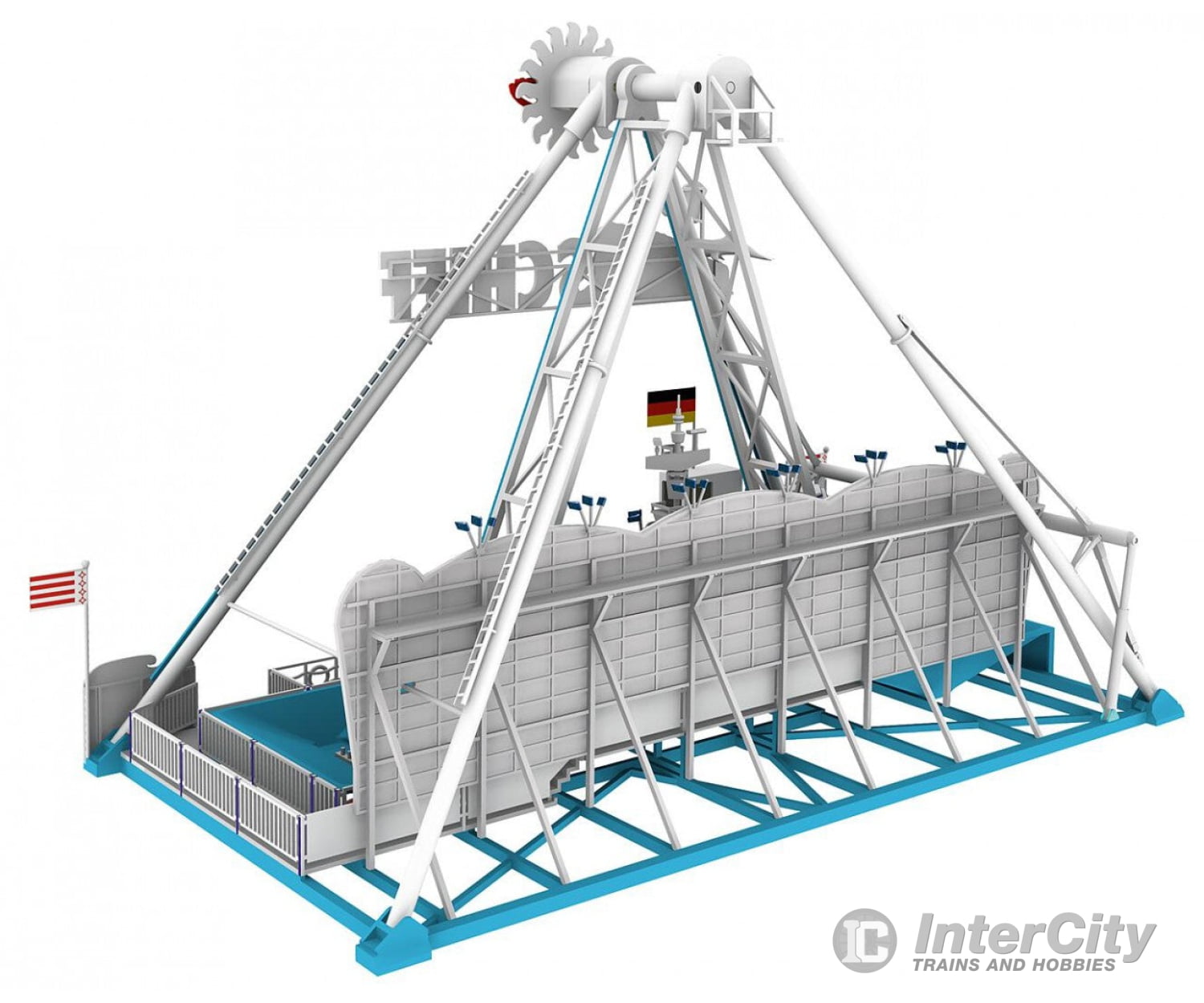 Faller 140420 Ho Fun-Schiff Ride Structures