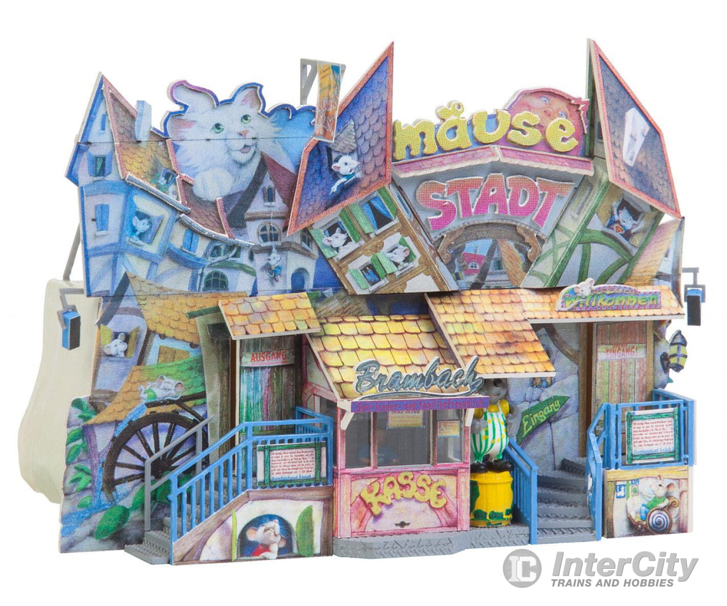 Faller 140423 Ho Mouse Town Fun House Structures