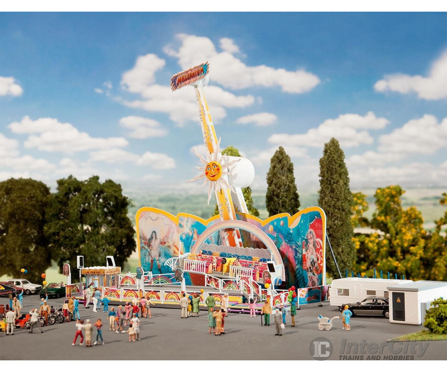 Faller 140429 Ho Rainbow Millenium Amusement Park Ride Structures