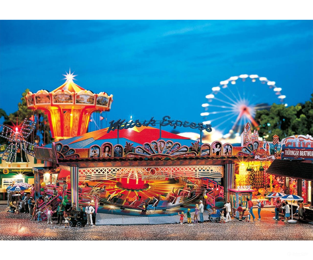 Faller 140437 Ho Musik Express Roundabout Structures