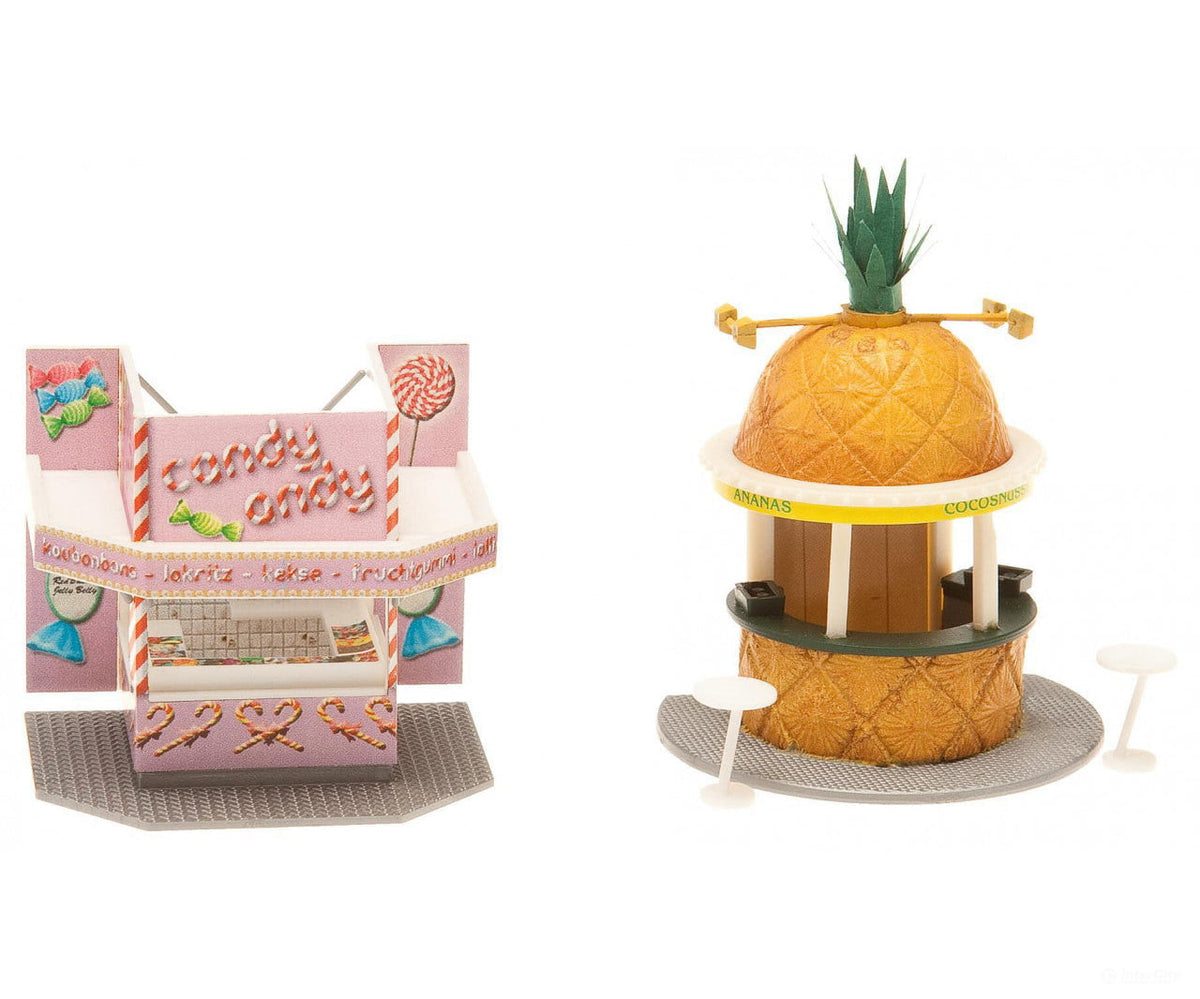 Faller 140443 HO Confectionary and fruit-juice stands - Structures