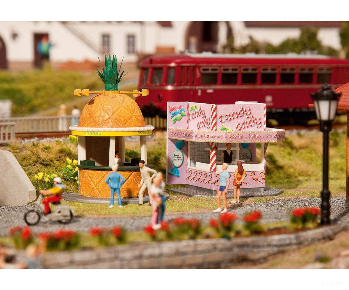 Faller 140443 HO Confectionary and fruit-juice stands - Structures