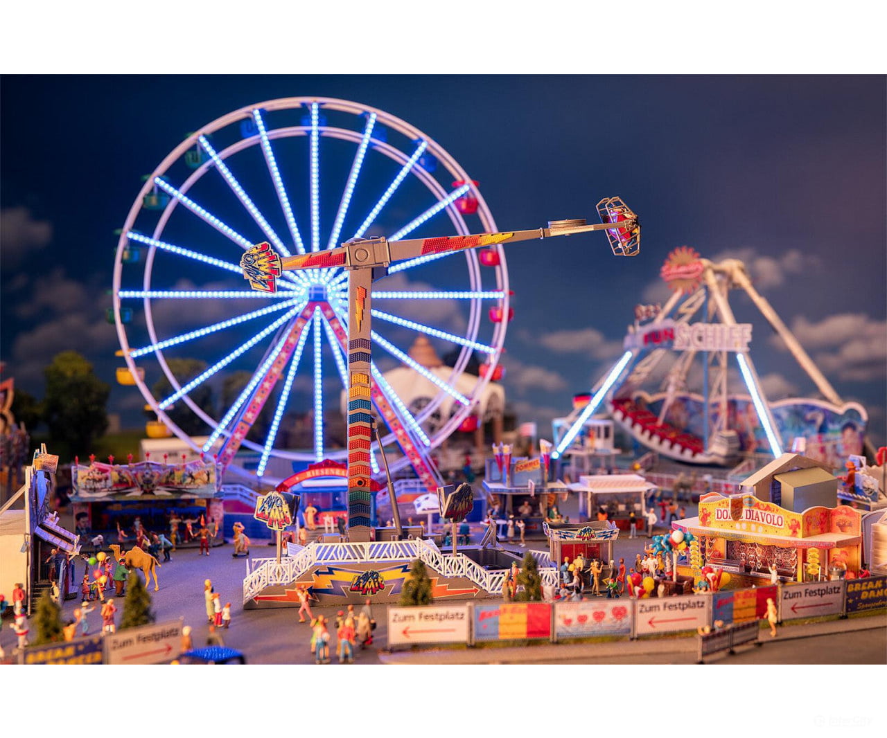 Faller 140450 Ho No Limit Fairground Ride Structures