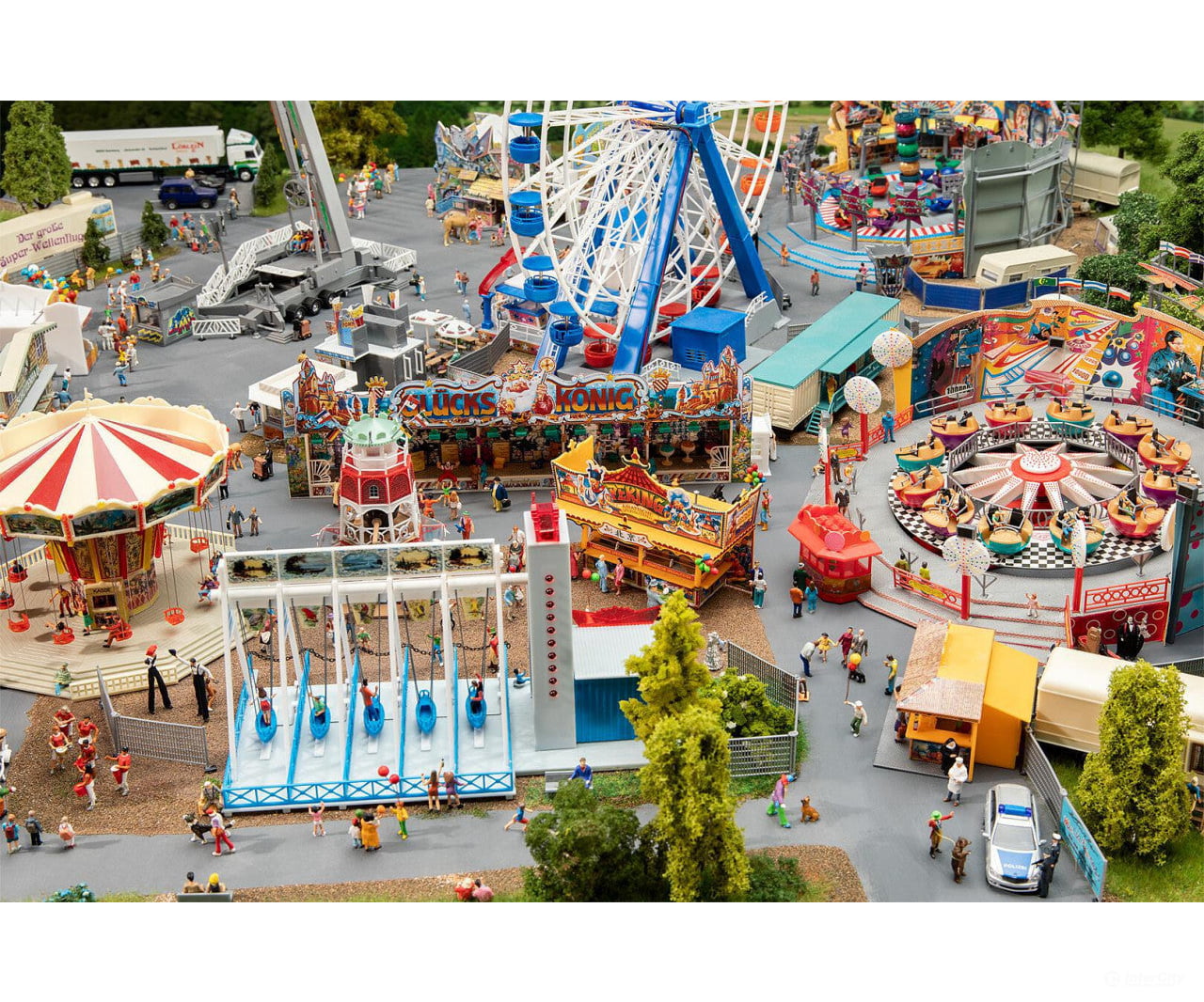 Faller 140460 Ho Funfair Fun Set Structures