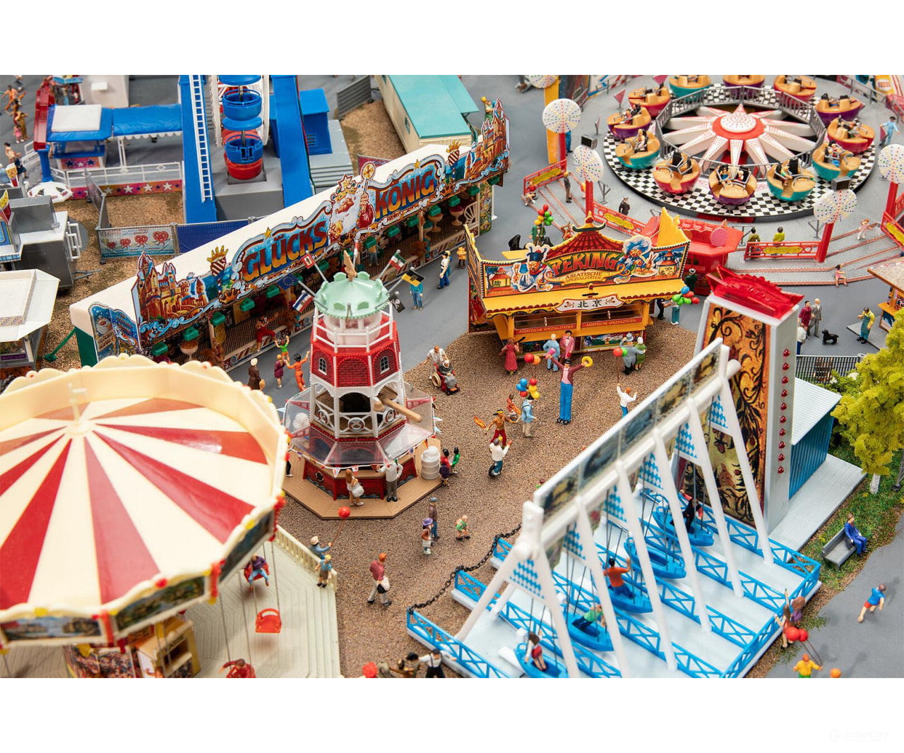Faller 140460 Ho Funfair Fun Set Structures