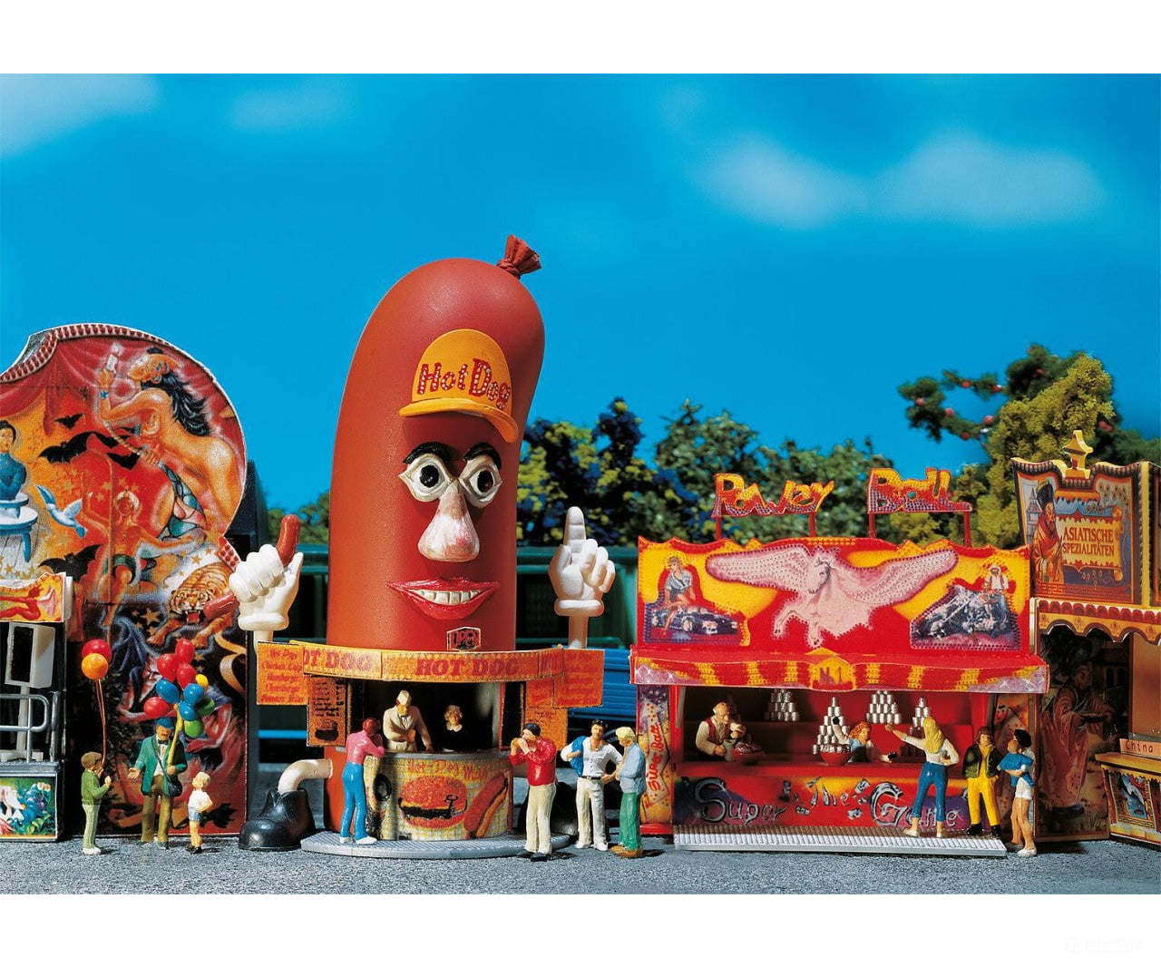 Faller 140464 Ho 2 Fairground Booths Structures