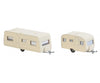 Faller 140483 Ho Set Of Caravans Structures