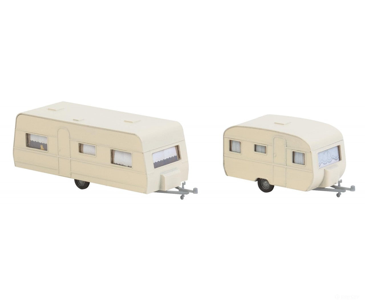 Faller 140483 Ho Set Of Caravans Structures