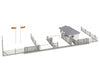 Faller 144102 Ho Sentry Building With Barrier Structures