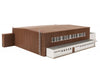 Faller 144111 Ho Hangar With Helicopter Structures